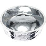 Supreme Diamond Plate Dog Bowl (SS23) - Silver