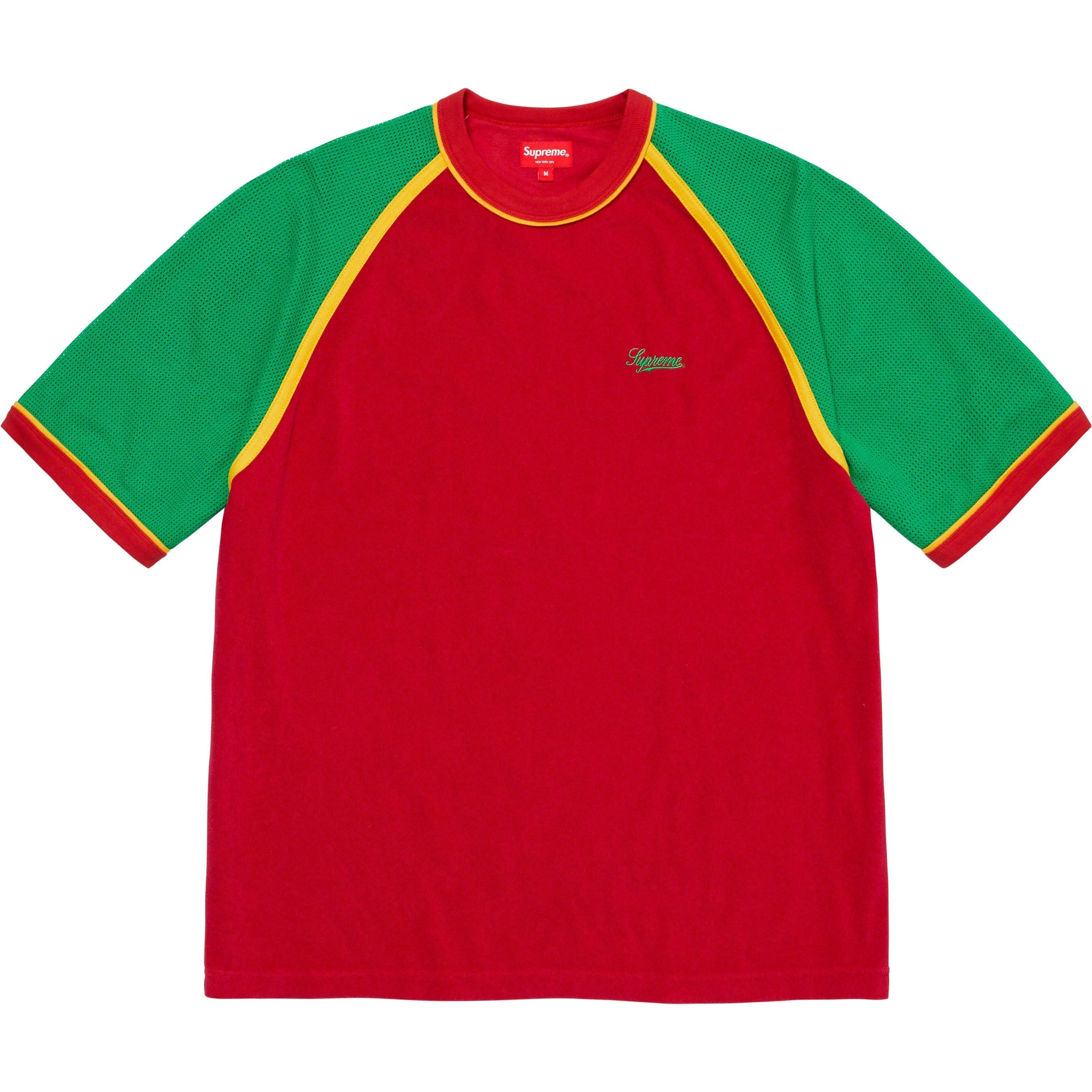 Supreme Terry Raglan S S Top (SS23) - Red - $88