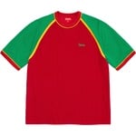 Supreme Terry Raglan S S Top (SS23) - Red