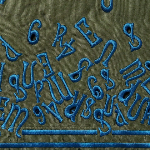 Supreme Nouveau Embroidered S/S Shirt - Olive