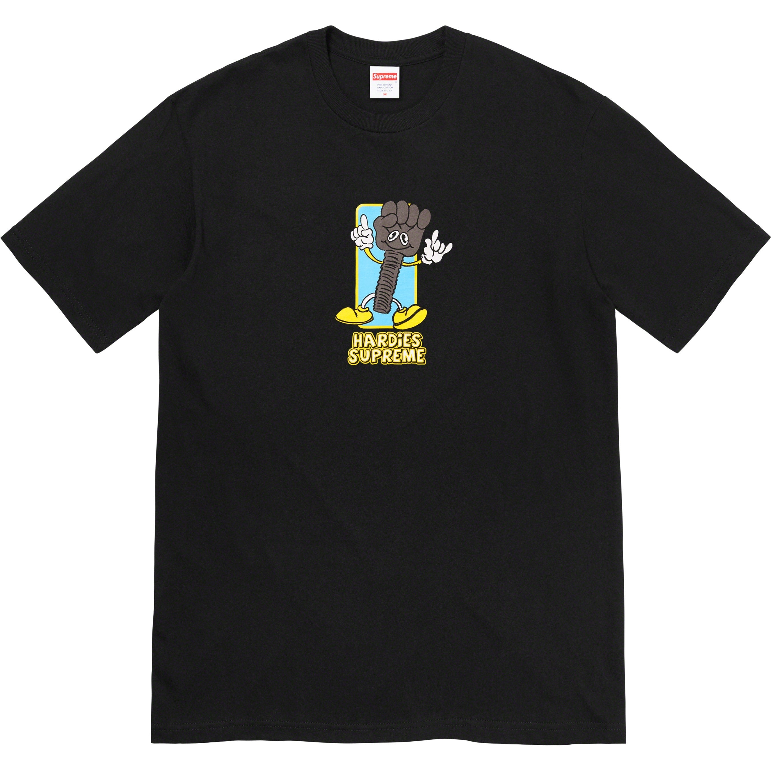 Supreme Supreme Hardies Bolt Tee (SS23) - Black - $44