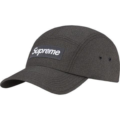 Supreme Glitter Cordura® Camp Cap - Black