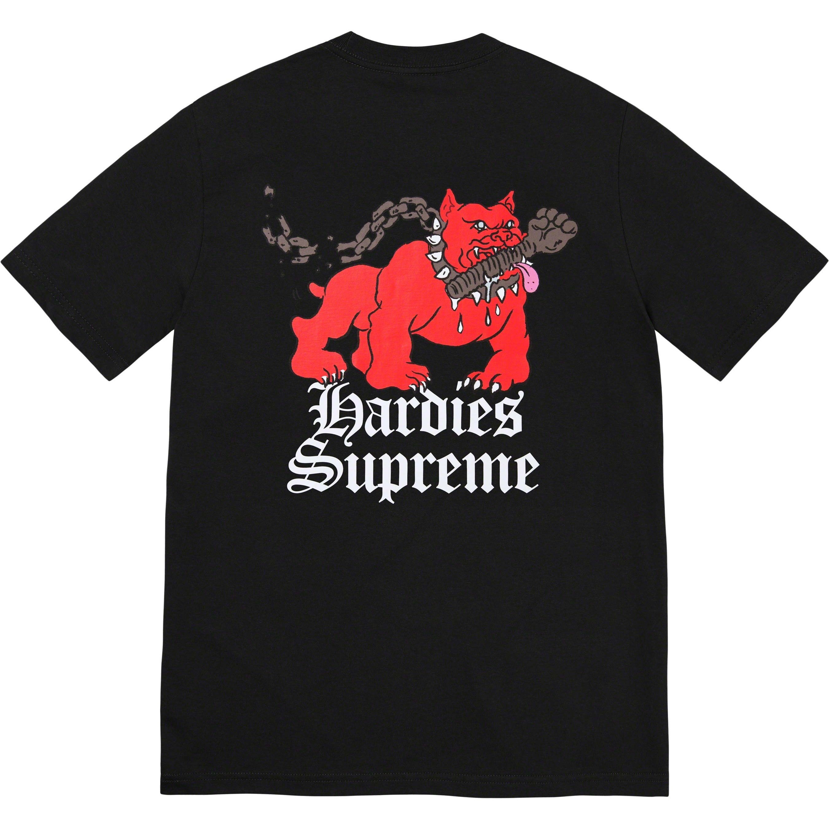 Supreme Supreme Hardies Dog Tee (SS23) - Black - $44