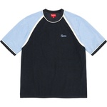 Supreme Terry Raglan S S Top (SS23) - Navy