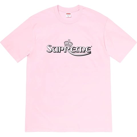 Supreme Crown Tee - Light Pink