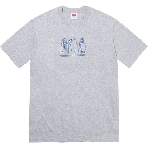 Supreme Three Kings Tee - Heather Grey
