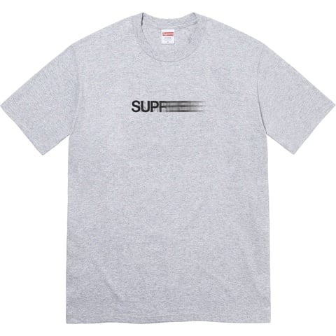 Supreme Motion Logo Tee - Heather Grey