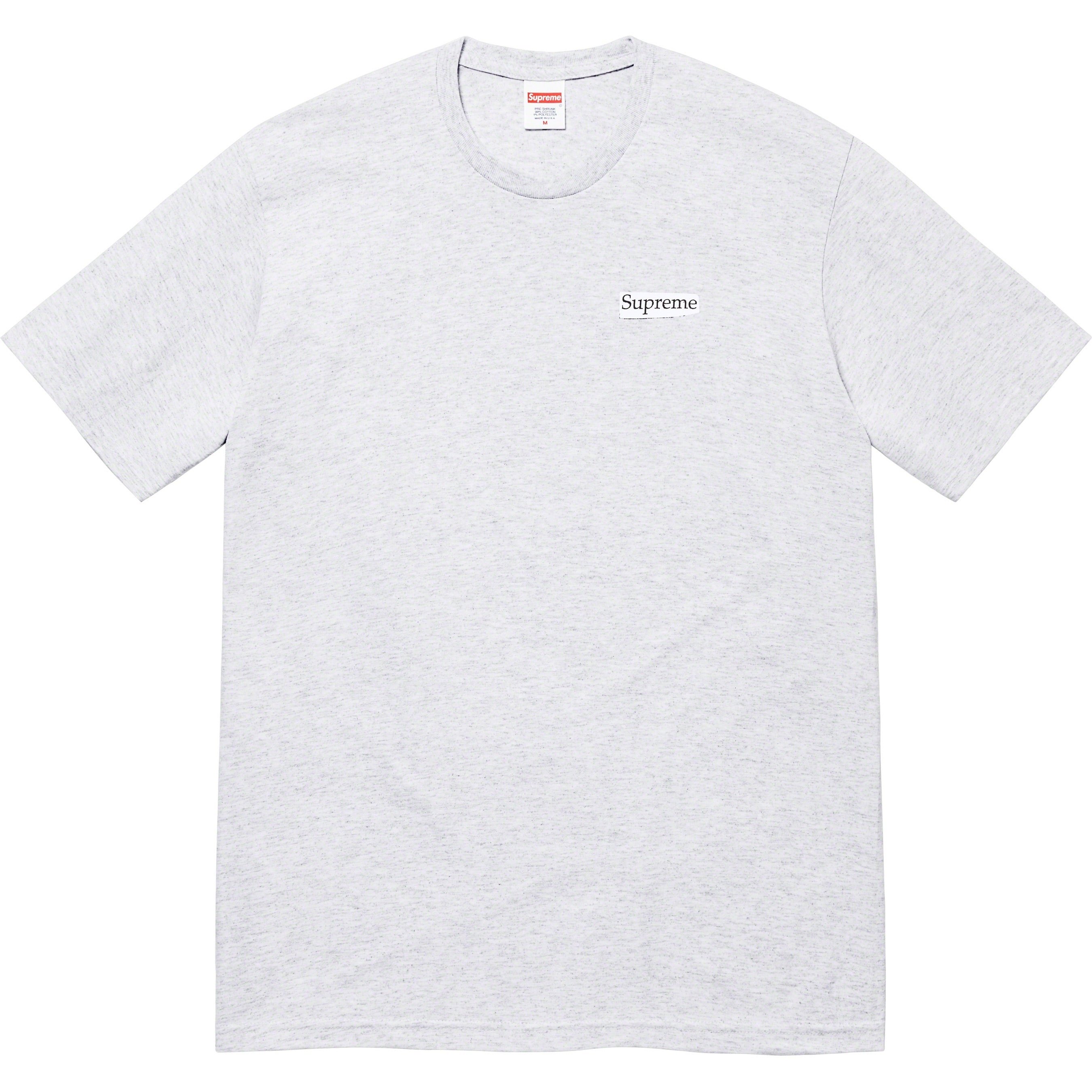 Supreme Blowfish Tee (SS23) - Ash Grey - $40