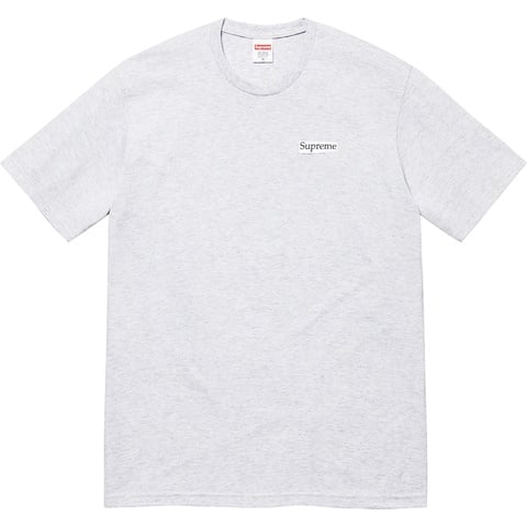 Supreme Blowfish Tee - Ash Grey