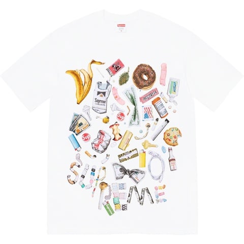 Supreme Trash Tee - White