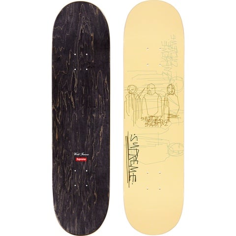Supreme Three Kings Skateboard - Cream - 8.125" x 32"