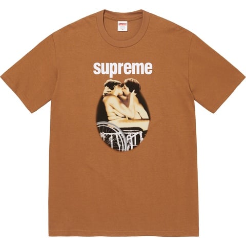 Supreme Kiss Tee - Light Brown