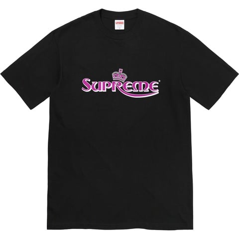 Supreme Crown Tee - Black