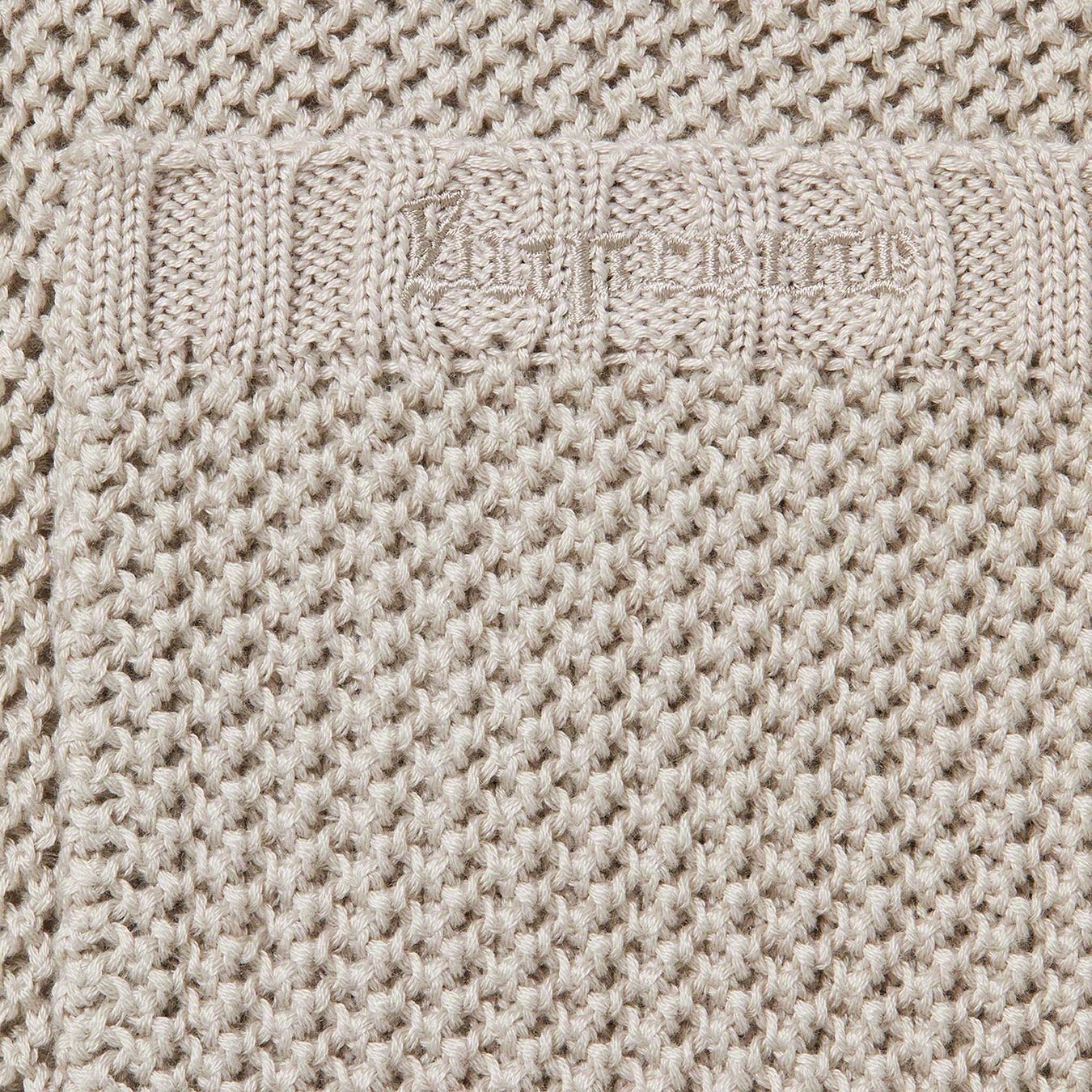 Supreme Dragon Zip Up Sweater Vest (SS23) - Stone - $138