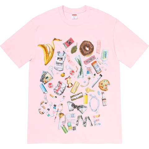 Supreme Trash Tee - Light Pink