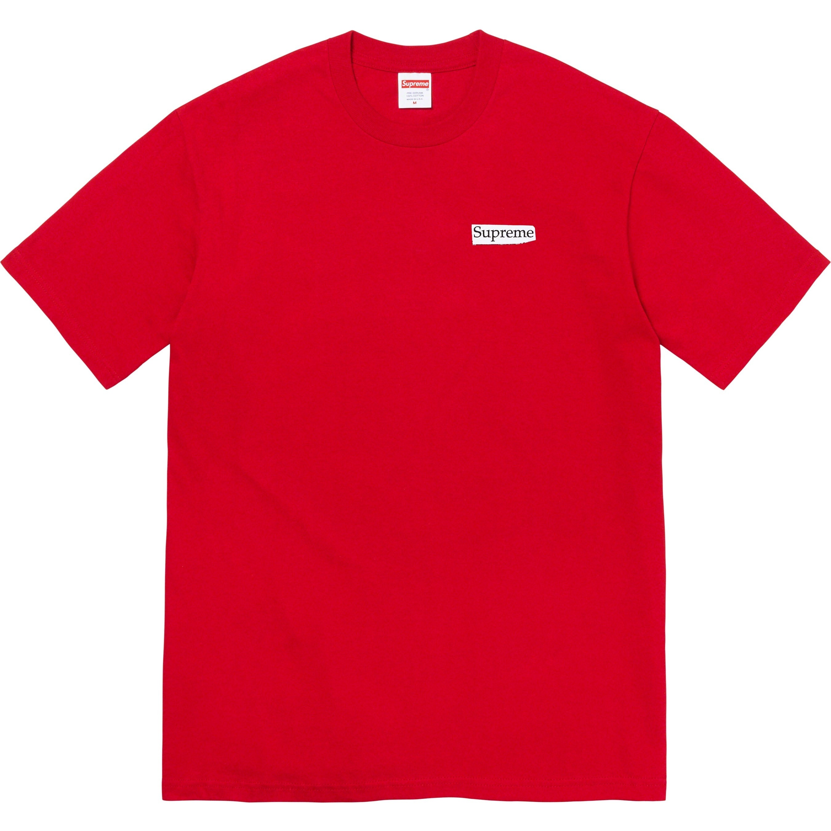 Supreme Blowfish Tee (SS23) - Red - $40