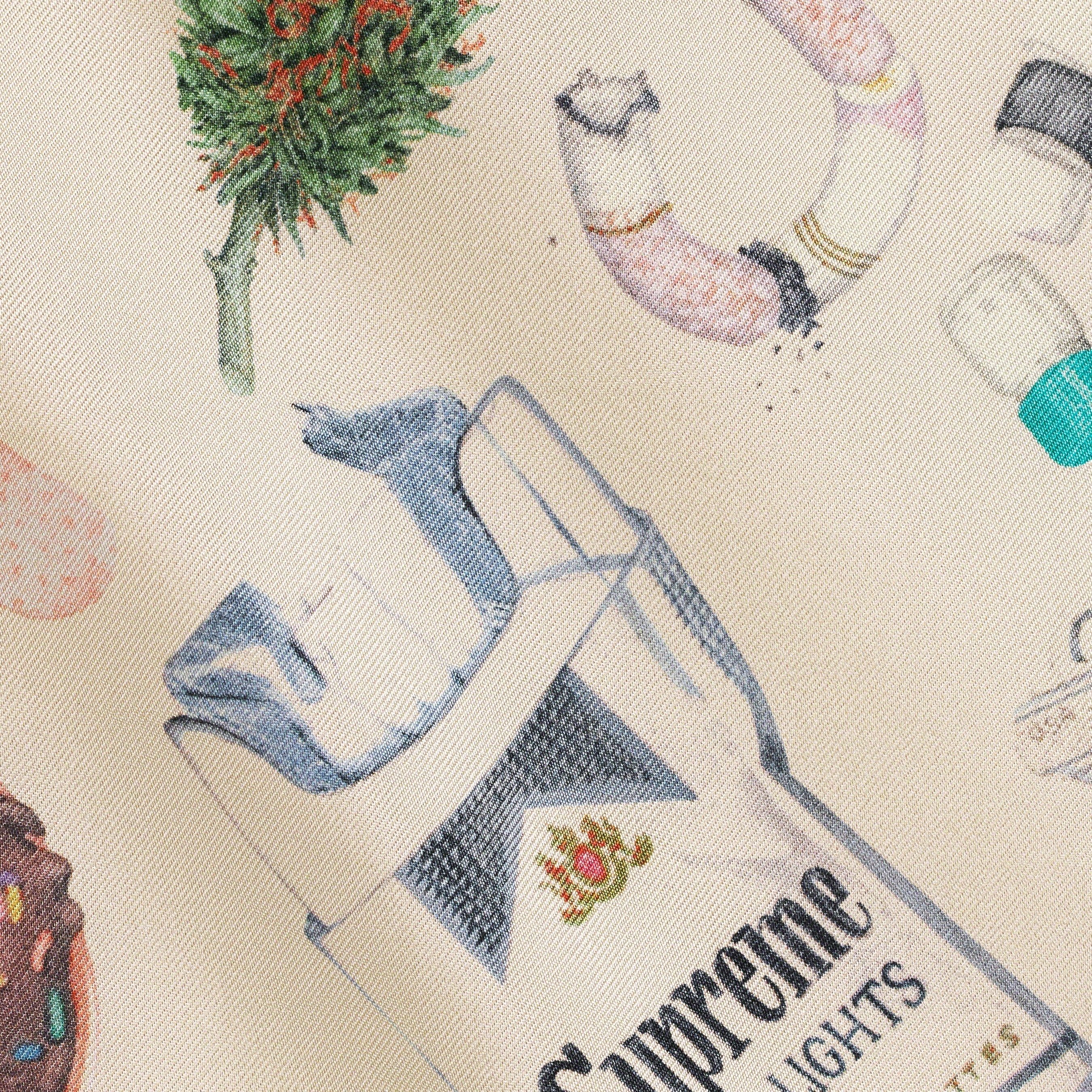 Supreme Trash Silk Scarf (SS23) - Multicolor - $148