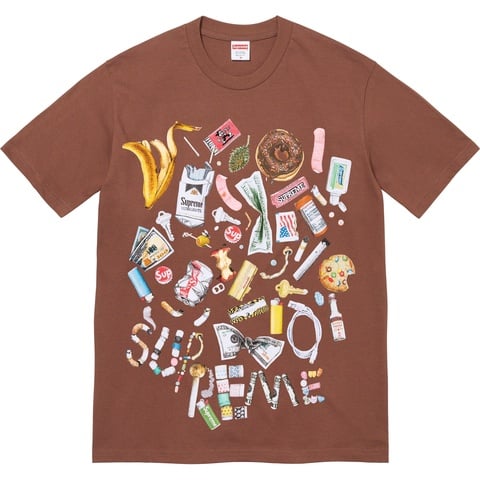 Supreme Trash Tee - Brown