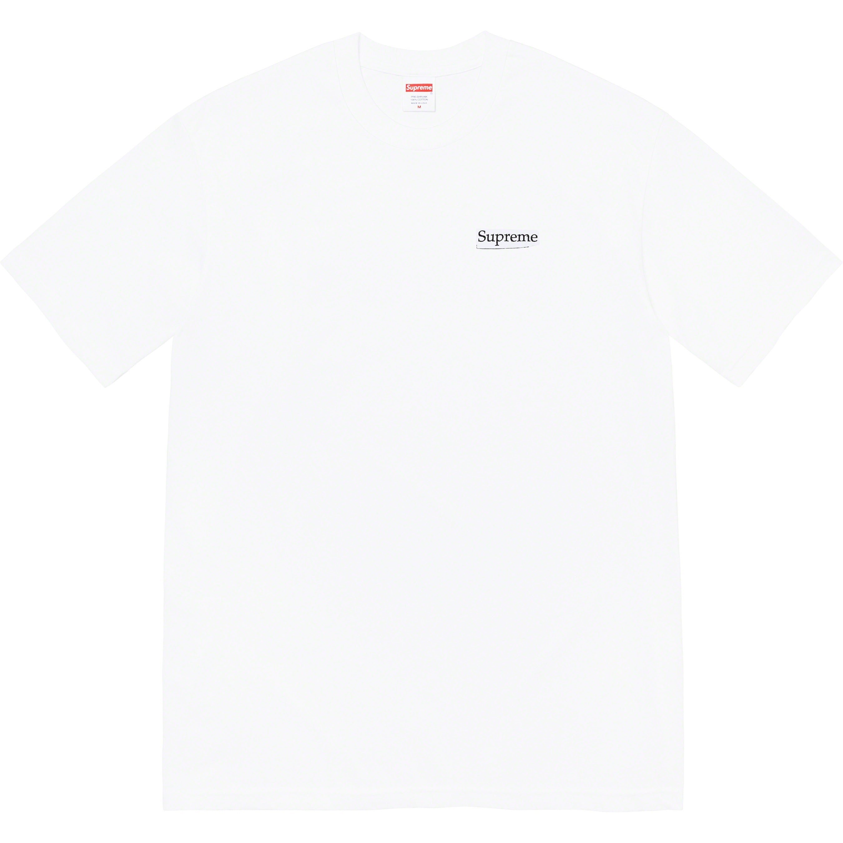 Supreme Blowfish Tee (SS23) - White - $40