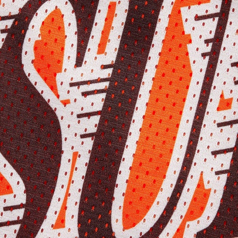 Supreme Slap Shot Baggy Mesh Short - Orange