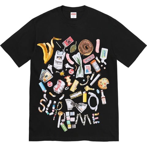Supreme Trash Tee - Black