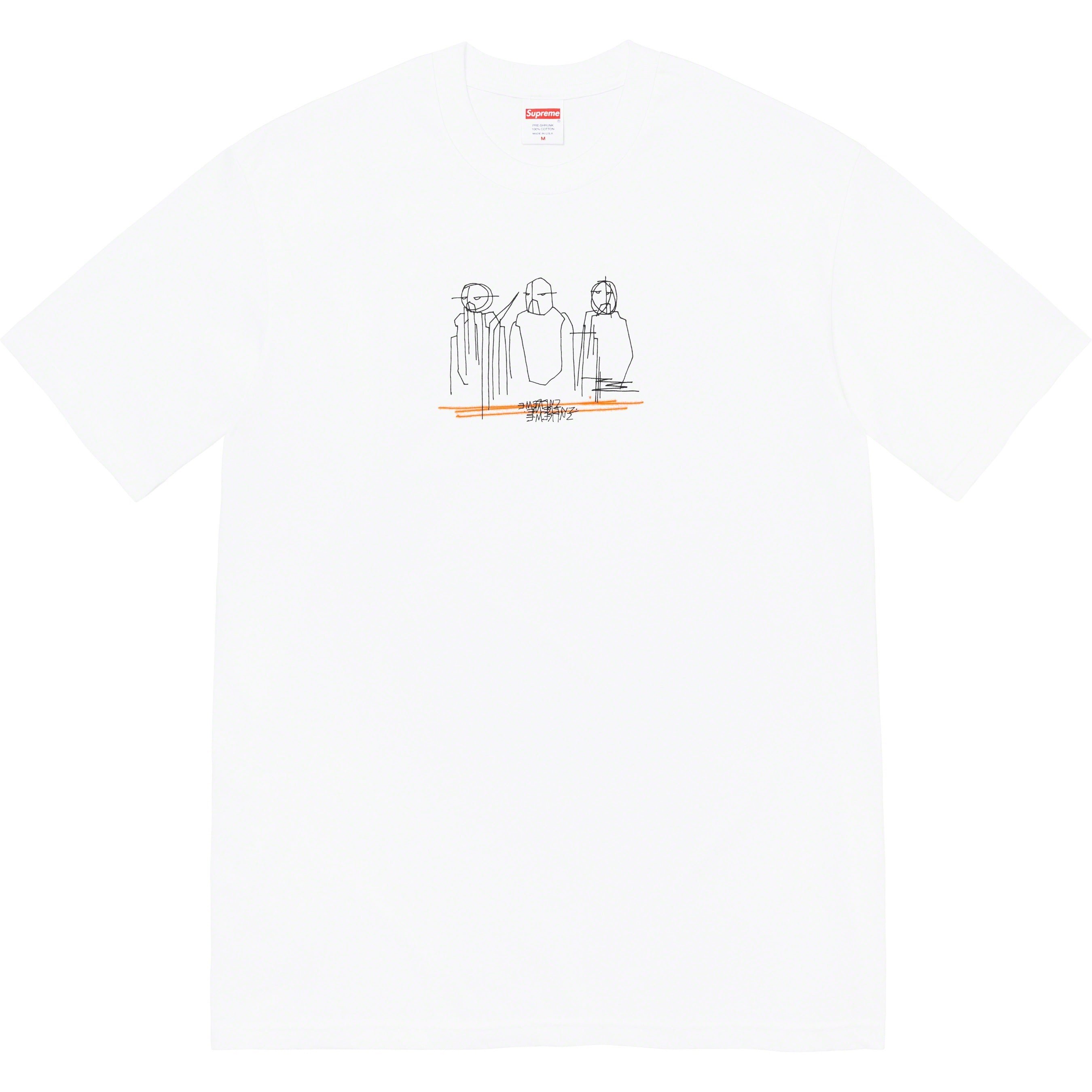 Supreme Three Kings Tee (SS23) - White - $40