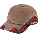 Supreme Roses 6-Panel (SS23) - Brown