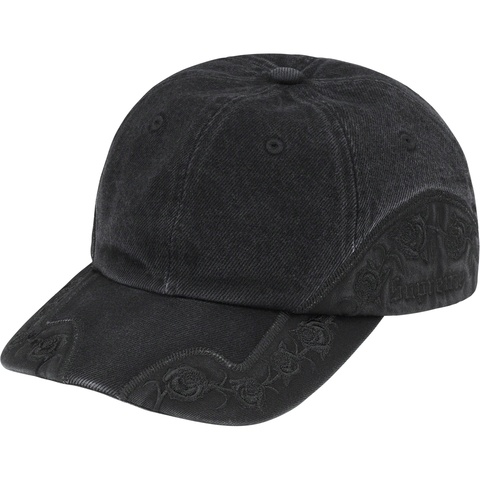 Supreme Roses 6-Panel - Black