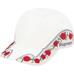 Supreme Roses 6-Panel (SS23) - White