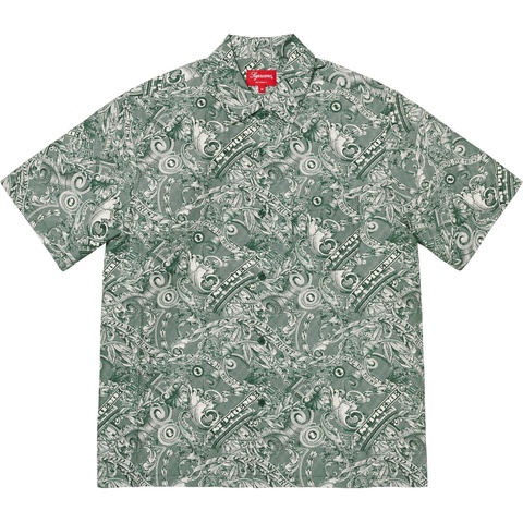 Supreme Dollar S/S Shirt - Green