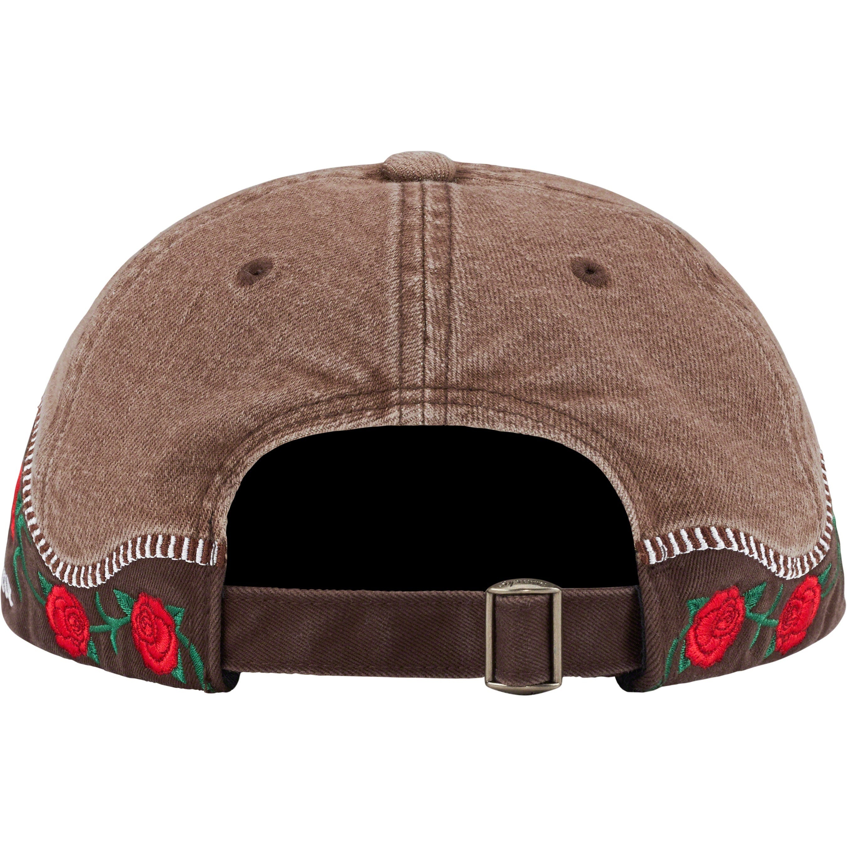 Supreme Roses 6-Panel (SS23) - Brown - $58