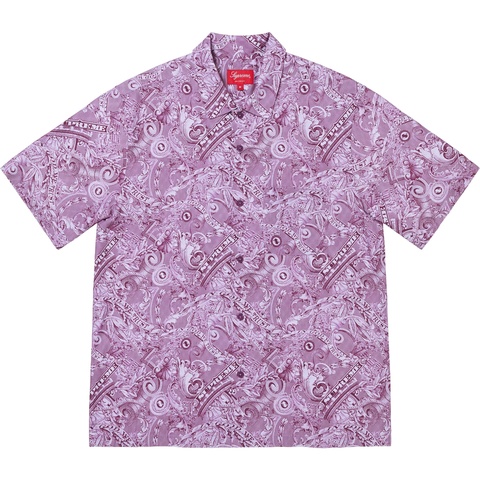 Supreme Dollar S/S Shirt - Purple