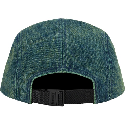 Supreme Denim Camp Cap - Overdyed Green