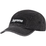Supreme Denim Camp Cap (SS23) - Black