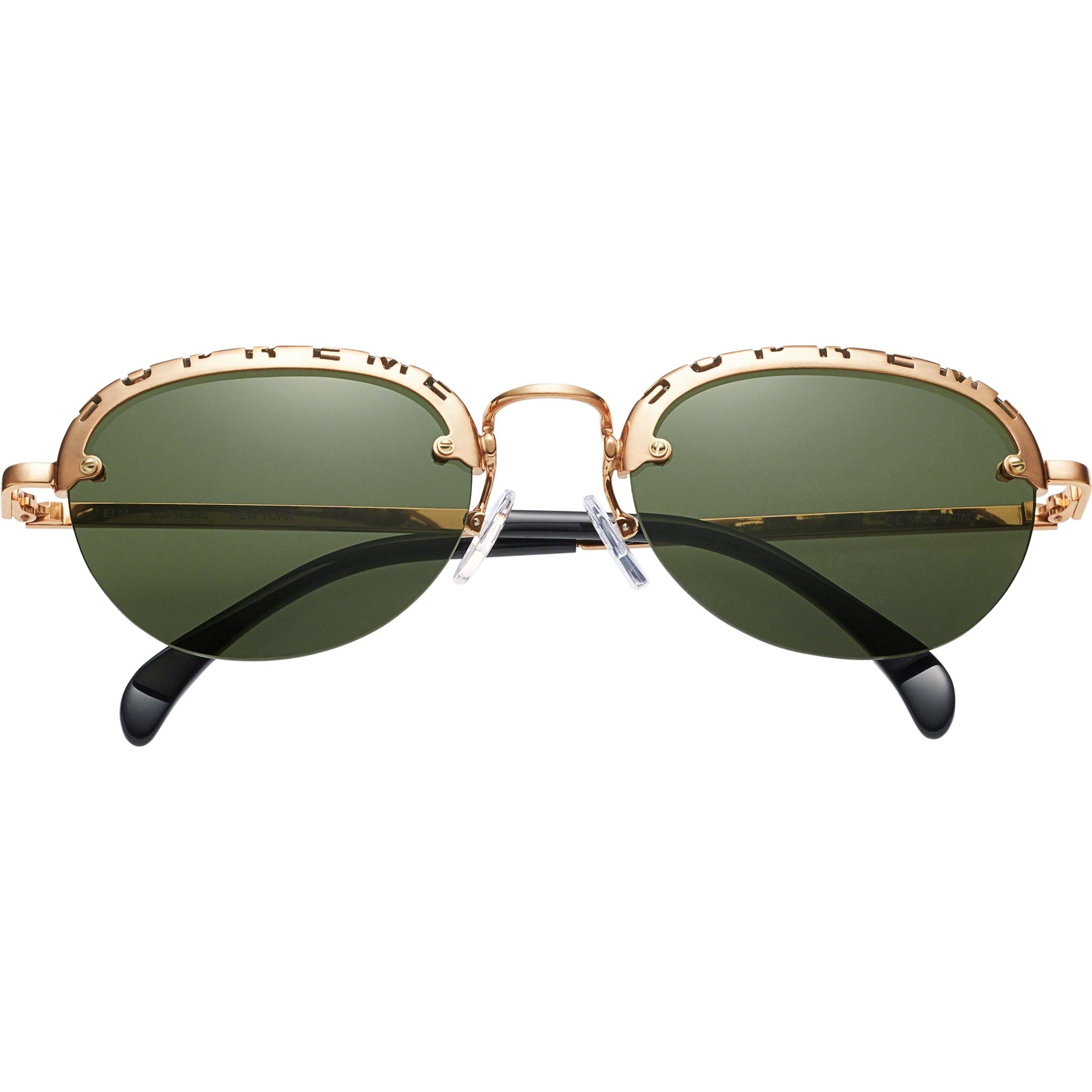 Supreme Elm Sunglasses (SS23) - Gold - $248