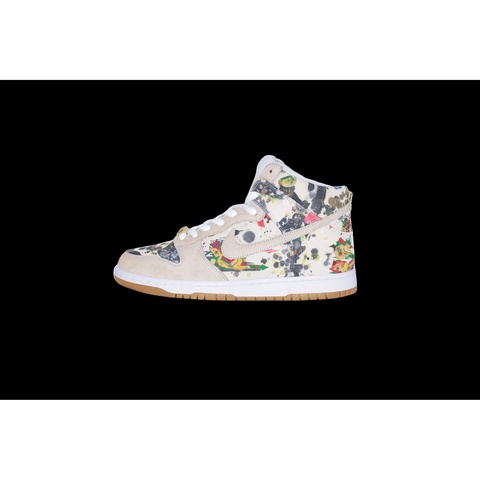 Supreme Supreme®/Nike SB® Rammellzee Dunk High - rammellzee-dunk-hi-white