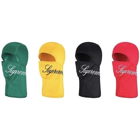 Supreme Script Lightweight Balaclava - $28.00