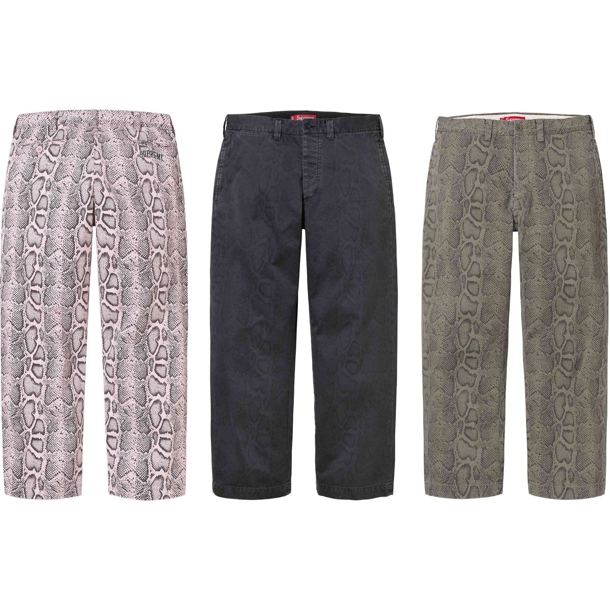 Snake Print Chino Pant - SupremeCommunity