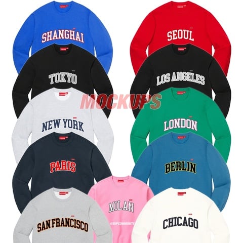 Shop Small Box Crewneck - spring/summer 2024 - Supreme