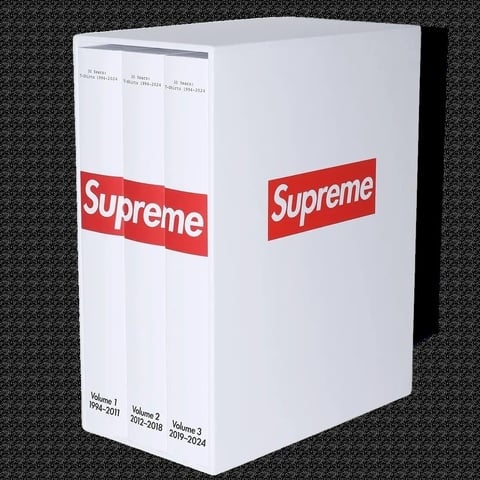 Supreme BOOK 付録3点 Supreme 30 Years: T-Shirts 1994-2024 Book (3-Volumes) - Supreme