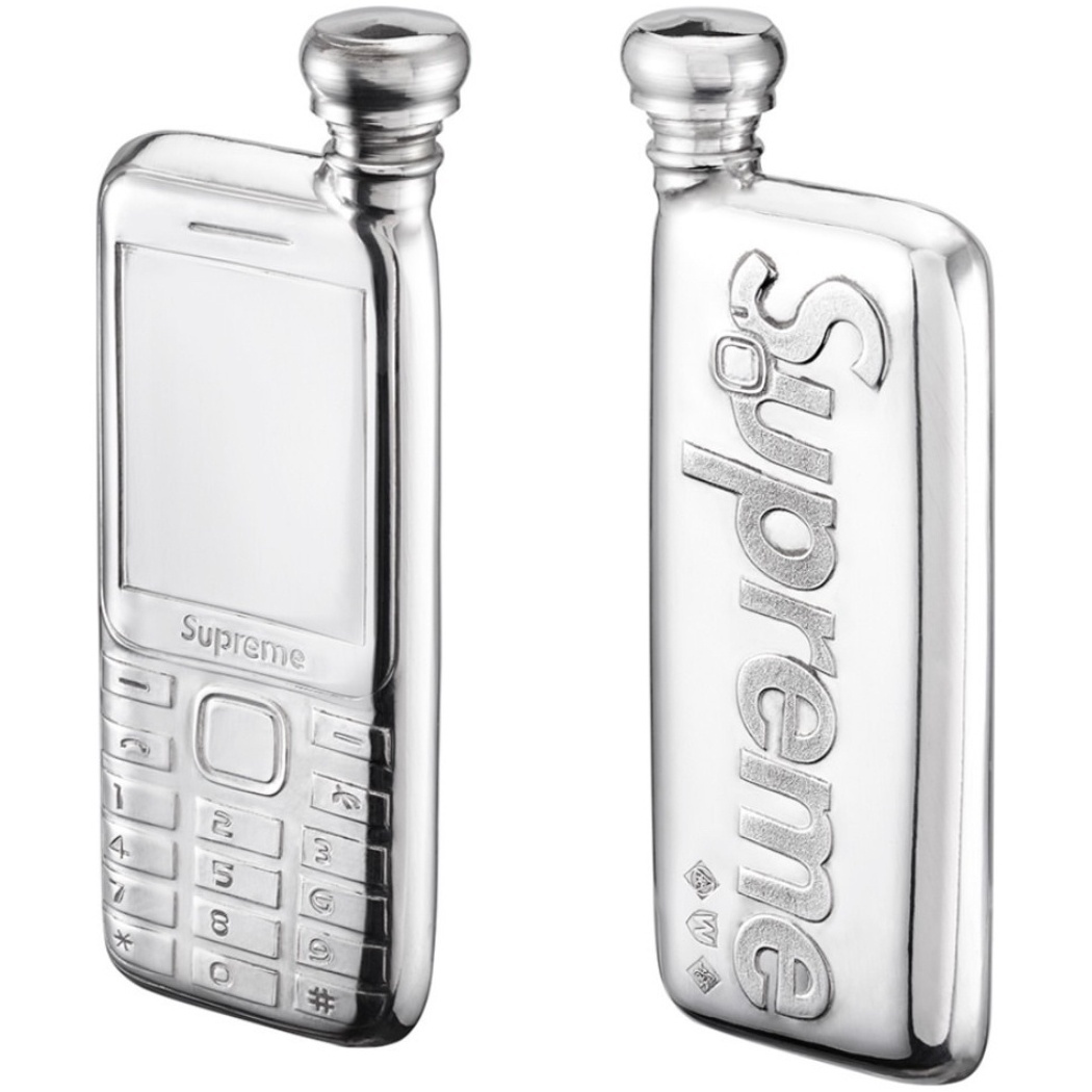 Burner Phone Pewter Flask - SupremeCommunity