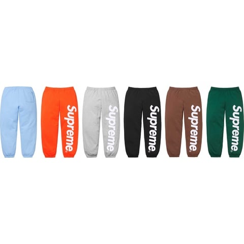 Satin Appliqué Sweatpant - SupremeCommunity