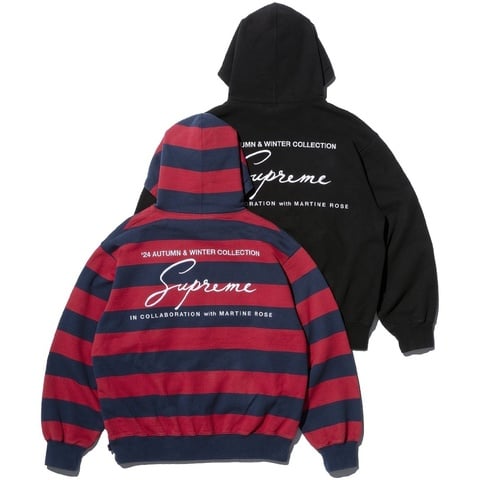 MARTINE ROSE × Supreme フルジップパーカー XL Supreme®/Martine Rose® Towel Zip Up Hooded Sweatshirt - Supreme