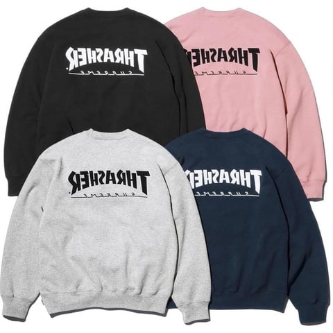 Supreme®/Thrasher® Crewneck - fall/winter 2024 - Supreme