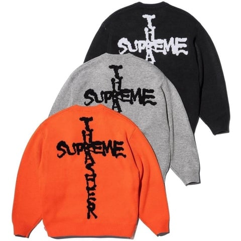 Supreme®/Thrasher® Sweater - fall/winter 2024 - Supreme