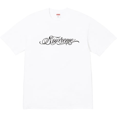 Supreme Script Tee - $40.00