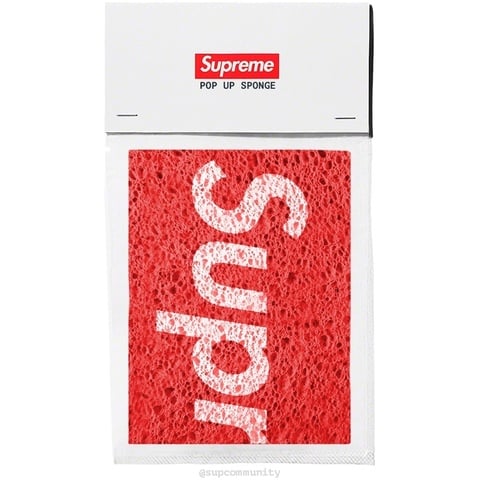 Supreme *Free Gift* Pop-Up Sponge