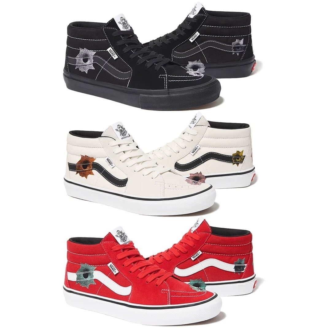 Supreme®/Vans®/Nate Lowman Skate Grosso Mid - SupremeCommunity
