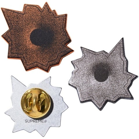 Supreme Bullet Hole Pin 2色セット Supreme Bullet Hole Pin ピンズ 色違い2個セット ネイトロウマン