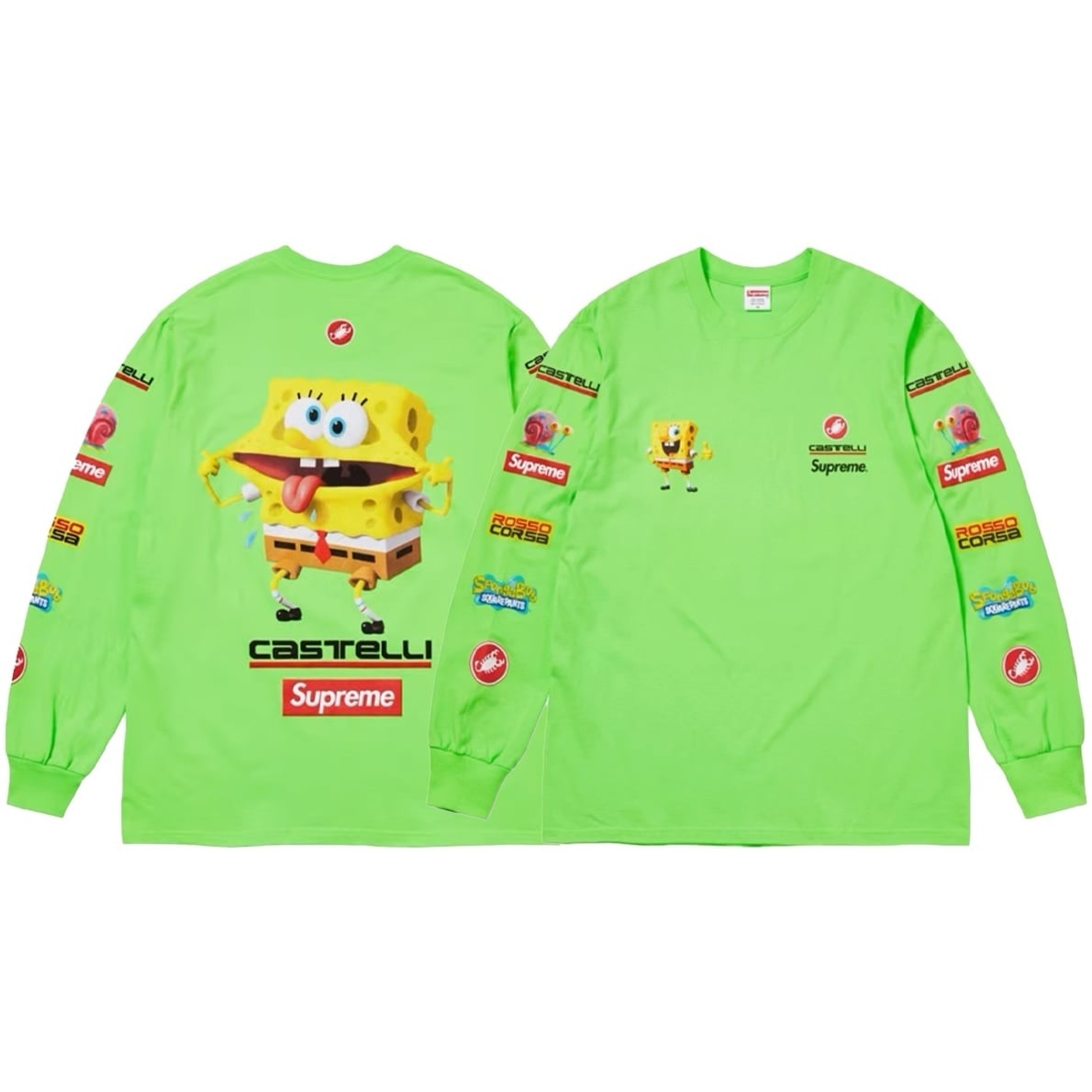 Supreme®/SpongeBob SquarePants/Castelli® Racing L/S Tee